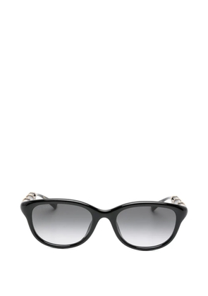 Gucci Eyewear Bamboo-effect sunglasses - Black