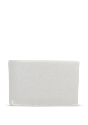 Hermès Pre-Owned Evercolor leather card holder - Grey
