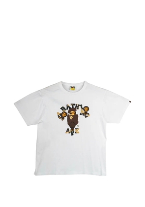 A BATHING APE® graphic-print T-shirt - White