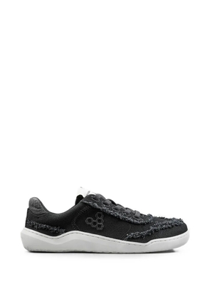 Vivobarefoot Gobi frayed-edge sneakers - Black