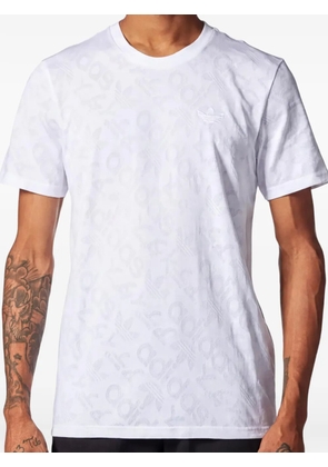 adidas jacquard-logo T-shirt - White