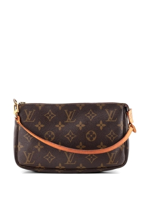 Louis Vuitton Pre-Owned Pochette Accessoires Monogram Canvas clutch bag - Brown