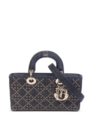 Christian Dior Pre-Owned Lady D-Joy two-way denim handbag - Blue