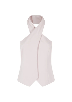 Federica Tosi halterneck blouse - Pink