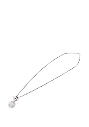 Hermès Pre-Owned Amulettes Ex-Libris necklace - Silver