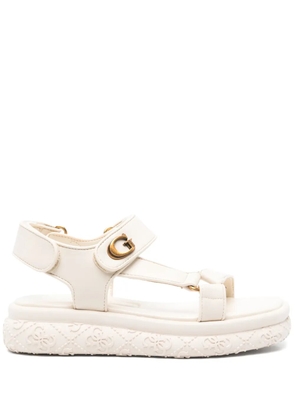 GUESS USA crystal-embellished sandals - Neutrals