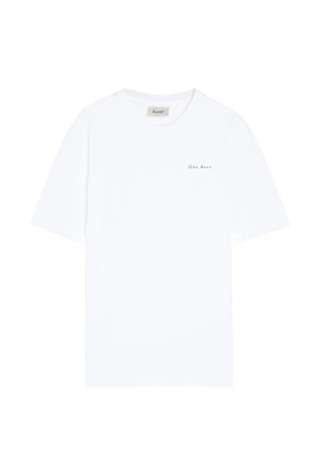 Foret embroidered-logo T-shirt - White