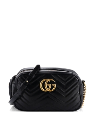 Gucci Pre-Owned GG Marmont Shoulder Bag Matelasse Leather Small crossbody bag - Black