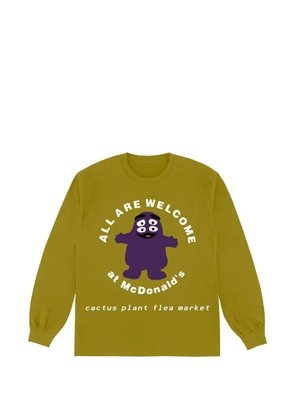 Travis Scott x Cactus Plant Flea Market x McDonald's Grimace long-sleeve T-shirt - Green