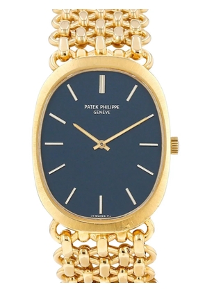 Patek Philippe Pre-Owned 1970s Golden Ellipse 34mm watch - Blue