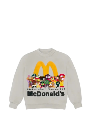 Travis Scott x Cactus Plant Flea Market x McDonald's Cactus Buddy! And Friends sweatshirt - Grey