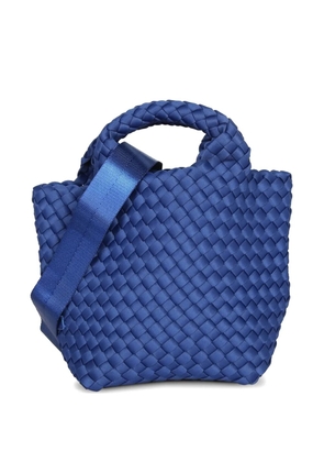 NAGHEDI woven-design tote bag - Blue
