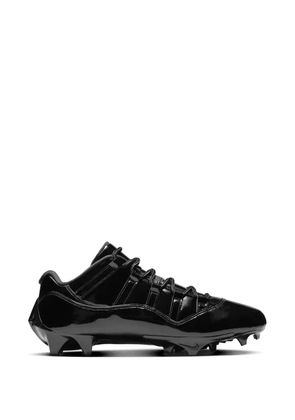 Jordan patent-finish Air Jordan 11 football boots - Black