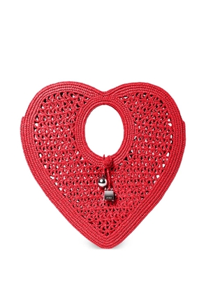 Jacquemus Spiaggia Coeur tote bag - Red