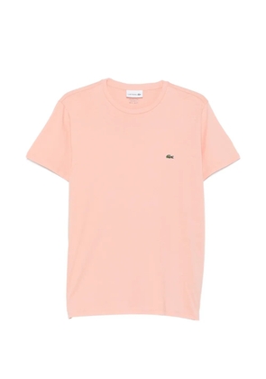 Lacoste logo-patch T-shirt - Pink