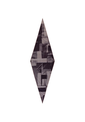 Zegna diamond-shaped scarf - Black