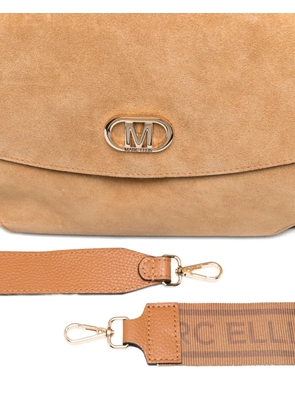 Marc Ellis Deanna suede tote bag - Brown