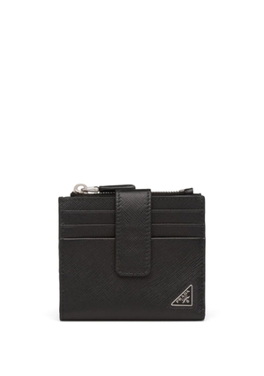 Prada Saffiano-leather card holder - Black