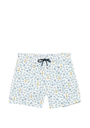 MC2 Saint Barth Drink Oyster 10 drawstring swim shorts - Neutrals