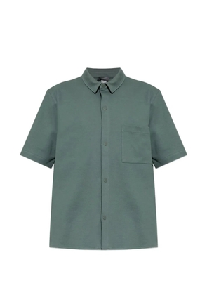 Hanro short-sleeve chest-pocket shirt - Green