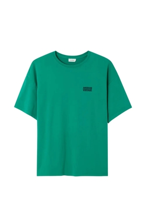 American Vintage Ykobow logo-print T-shirt - Green
