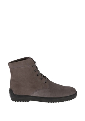 Tod's Gommino lace-up ankle boots - Grey