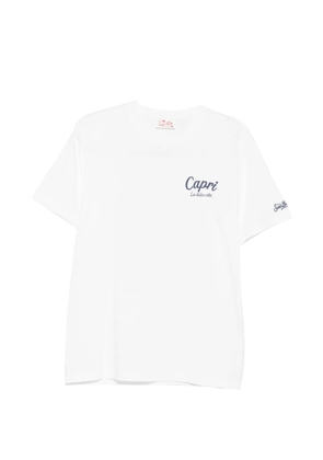 MC2 Saint Barth Portland Capri graphic-print T-shirt - White