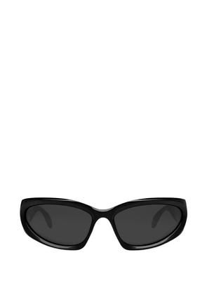 Balenciaga Swift oval-frame sunglasses - Black