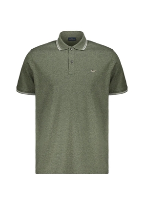 Paul & Shark short-sleeved cotton polo shirt - Green