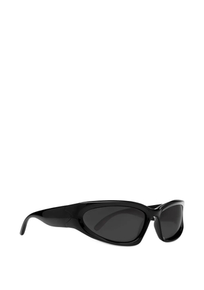 Balenciaga Swift oval-frame sunglasses - Black