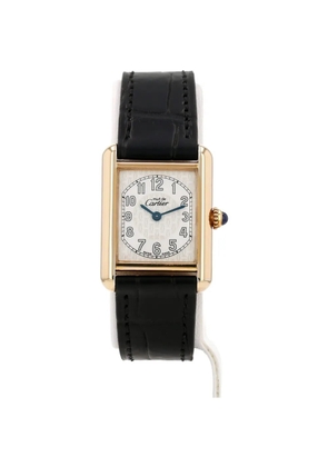 Cartier 1990s Tank Must 30mm watch - White
