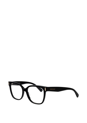 Longchamp geometric-frame glasses - Black