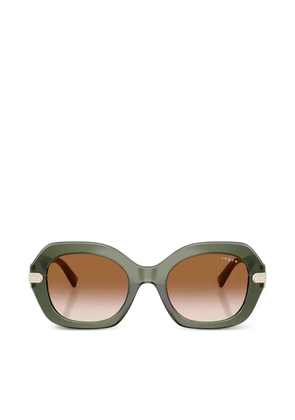 Vogue Eyewear geometric-frame sunglasses - Green