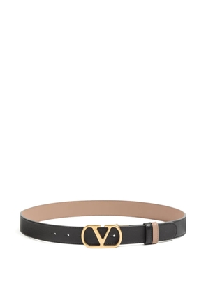Valentino Garavani VLogo Signature reversible belt - Black