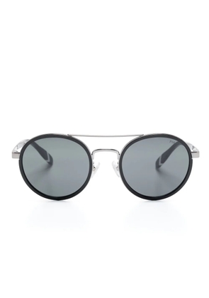 POLO RALPH LAUREN EYEWEAR round-frame sunglasses - Black