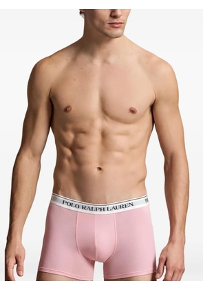 Polo Ralph Lauren logo waistband boxer briefs (set of five) - Pink