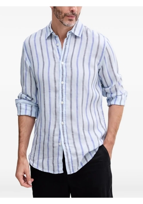 Benetton striped shirt - Blue