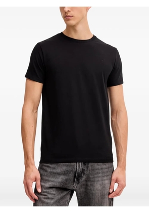 Trussardi logo-embroidery T-shirt - Black