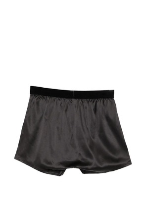 TOM FORD logo-patched boxer - Brown