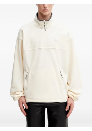 AAPE BY *A BATHING APE® half-zip sweatshirt - Neutrals