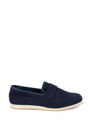 Fedeli elegant slip-on moccasins - Blue