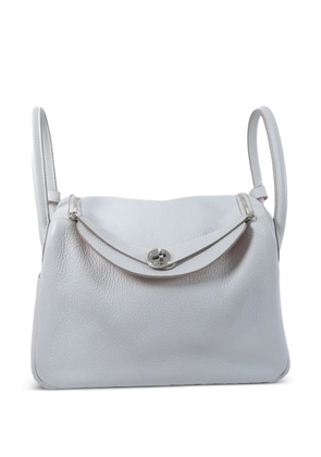 Hermès Pre-Owned 30 Lindy leather tote bag - Grey