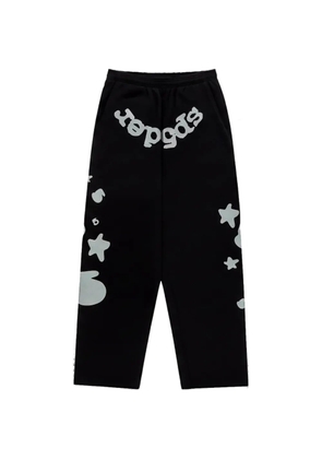 SP5DER Beluga reflective track pants - Black