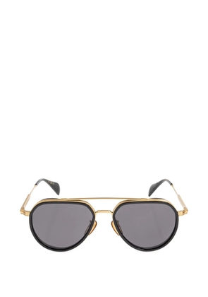Eyewear by David Beckham pilot-frame sunglasses - Gold