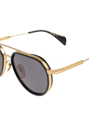Eyewear by David Beckham pilot-frame sunglasses - Gold