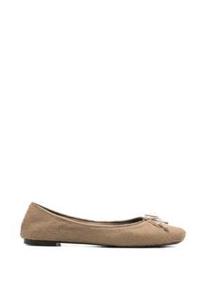 KHAITE Pre-Owned Charlotte ballet flats - Neutrals