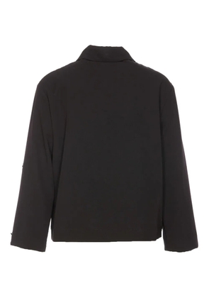 Herno twill shirt jacket - Black