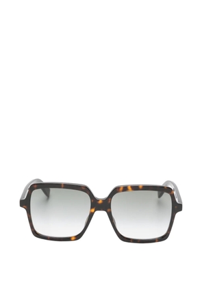 Saint Laurent Eyewear square-frame sunglasses - Brown