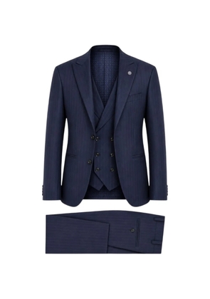 ROBERTO VINCENTI pinstripe-pattern three-piece suit - Blue