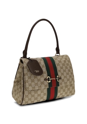 Gucci Paparazzo Web medium tote bag - Brown